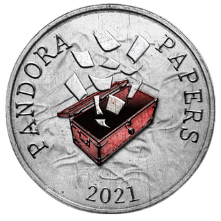 Symbol used to represent the Pandora Papers leak by the International Consortium of Investigative Journalists.