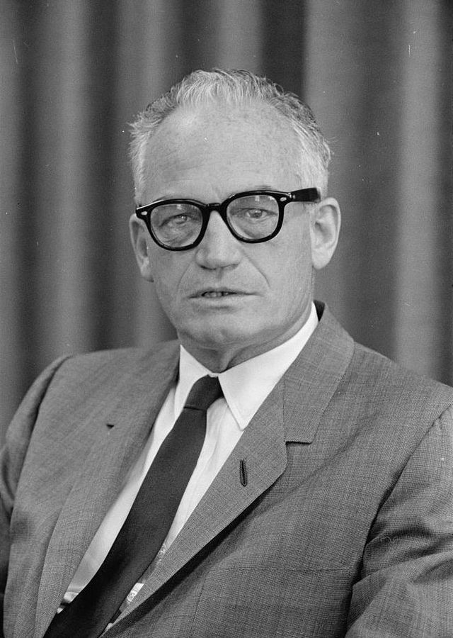 Portrait of Barry Goldwater.
