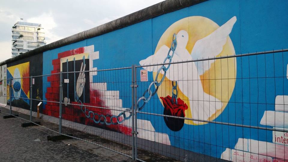 Found at Berlin's East Side Gallery.