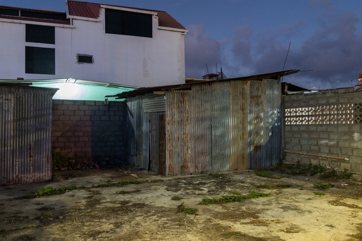 A shack.