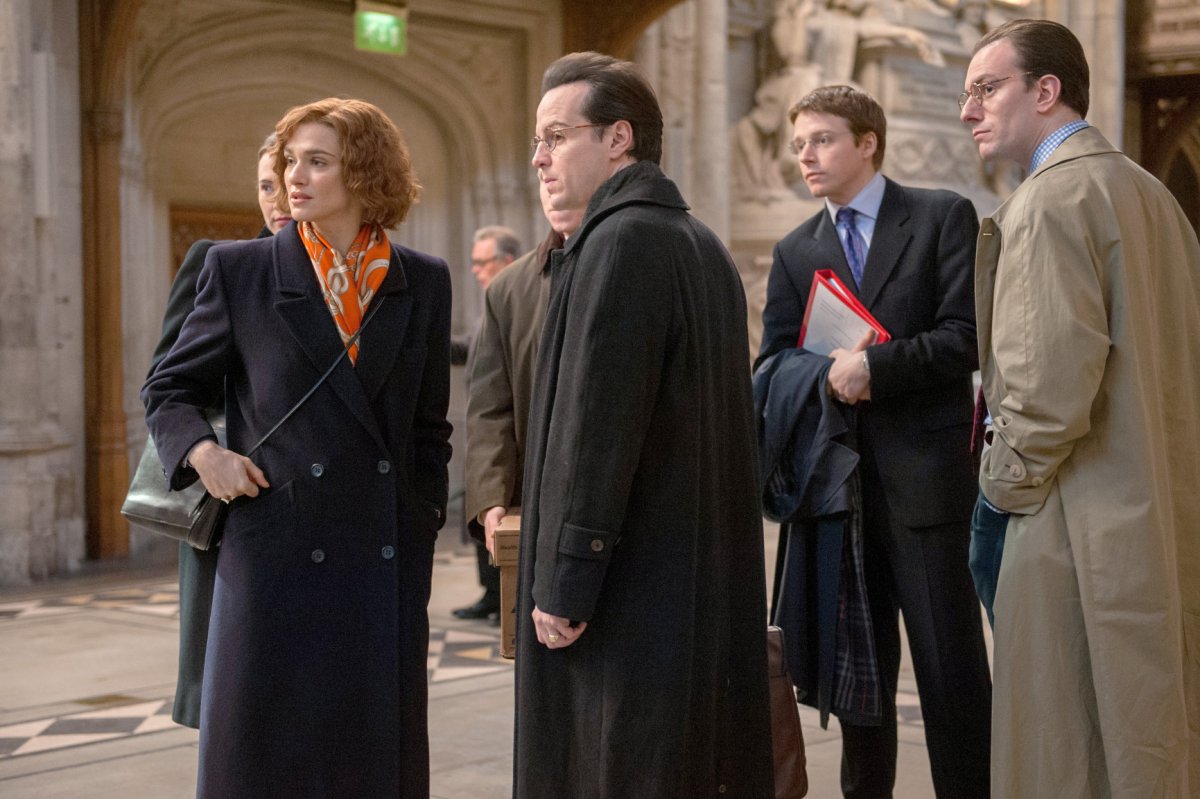 Rachel Weisz as Deborah Lipstadt.