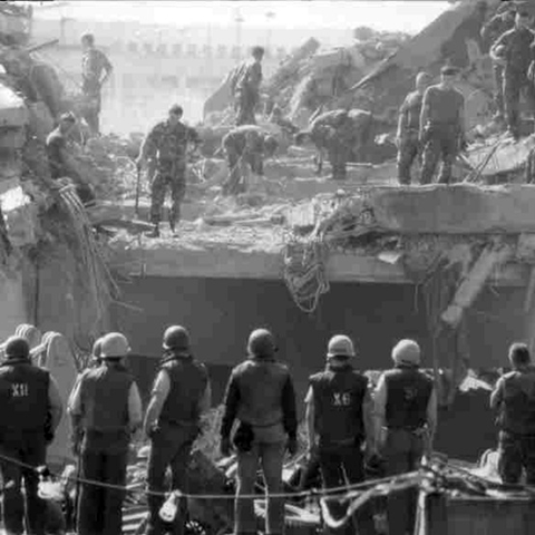 U.S. Marine Barracks in Lebanon
