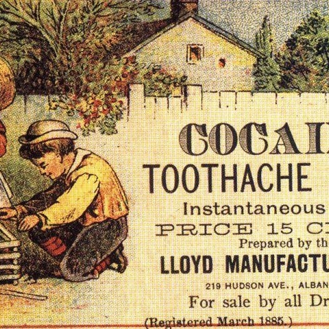 An nineteenth-century advertisement for medicinal cocaine An nineteenth-century advertisement for medicinal cocaine